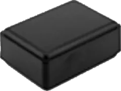 PP40SW - Commandergehäuse 50x36x20 mm schwarz
