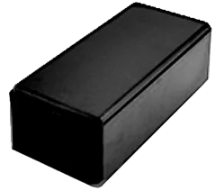 PP9SW - Plastiblok-Gehäuse 121x56x42 mm schwarz