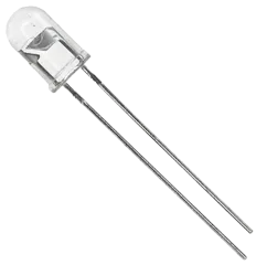 L-53SRC/D-V - LED Lamp, red clear 5mm 1300-1500mcd; 30°