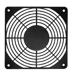LGP60 - Fan Guard 60x60 Plastic, Black