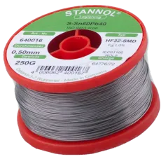 HF3205SMD250 - Lötdraht HF32 SMD 1,0% 0,5mm Sn60Pb40 250g