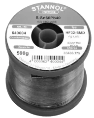 HF3205SMD500 - Lötdraht HF32 SMD 1,0% 0,5mm Sn60Pb40 500g