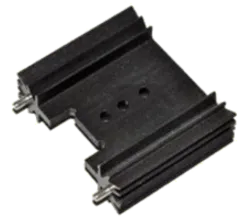 SK45-38S - Strang-Kühlkörper 38,1-45mm Schraubmontage