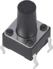 DTS65K - Mini-Taster horizontal 6x6 9,5 mm 1N