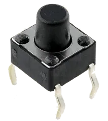 DTS63R - Mini-Taster horizontal 6x6 7,0mm 2,6N