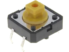 DTS24N - Mini-Taster print lgd. 12x12 7,3mm 1,6N