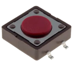 DTSM21R - SMD-Taster print lgd. 12x12 4,3mm 2,6N