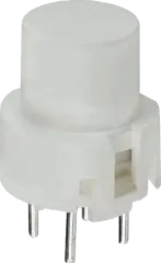 D6R00F1LFS-WS - Taster rund 1x Schließer weiß