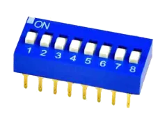 EDG08S - DIP Schalter Standard 8-Pole