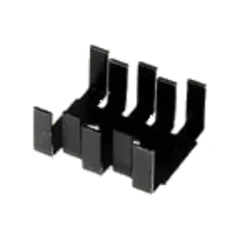 FK214 - Finger-Kühlkörper eloxiert 30x25,4x12,7mm für SOT32, TO220