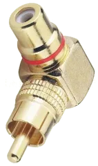 NTA-707SG - Cinch Adapter in vergoldeter Ausführung, für High-End-Anwendungen