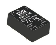 DCW03B-05 - DC/DC-Wandler 18-36V nach +/-5V 300mA 3W