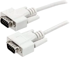 CK9SS2M - C-Cable moulded 9Male/9Male 2m
