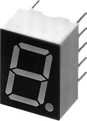 LTS4301E - 7-Segments display 10mm common cathode orange 2,2mcd