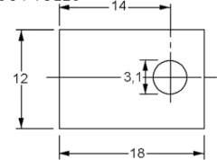 GS4-TO220 - Glimmerplatte für TO220 1,2K/W LxB=18x13mm