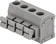 AK4101/4 - Anreihklemme 250V 4pol Hebel grau RM5mm