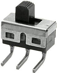 MSS13PLP - Schiebeschalter SPDT horizontal für Leiterplatte RM4,7