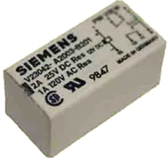 V23042-A2301-B201 - Relay polarized mono DPDT Ucoil 5VDC 125R