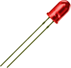 EL333-2SURT/S53 - LED transp rot 800mcd 10° 5mm 632nm