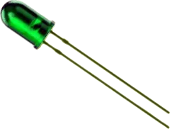 LTL307GE - LED transp grün 60mcd 40° 5mm 565nm