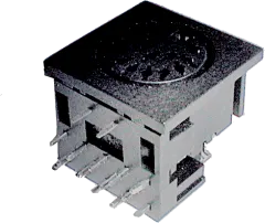 DAFP-Maxi - DIN-Sockel 14-Polig Buchse für Leiterplatte