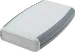 HA1553DGYBAT - ABS-Gehäuse 147x89x25 grau Batteriefach