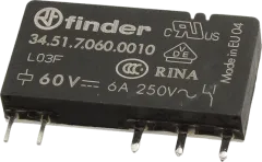 34.51.7.060.0010 - Relay SPDT, 60V, 6A, coil 19700R