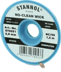 EL080NC - Entlötlitze 0,8mm/1,5m