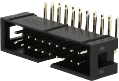 LPH20RA - Wannen-Stiftleiste Winkel 20pol