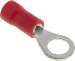 RIKA50100 - Ring-Kabelschuh 1,5mm M5 rot