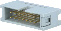 WS14SK - Flachkabelstecker 14-polig RM1.27