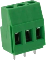 AKZ700/3 - Anreihklemme Fahrstuhlprinzip 250V 3polig grün RM5,08