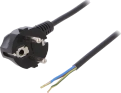 NKS300S - Schuko-Netzkabel 3x0,75 16A 250V 3m schwarz