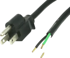 USA200SW - Power Supply Cable USA 2m black