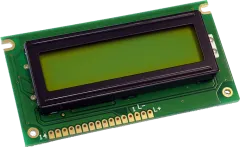 DEM16217SYH-LY - 16x2 STN yellow LED-Light -20/+70°C