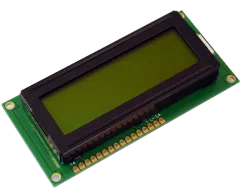 DEM16212SYH-LY - 16x2 STN yellow LED-Backl -20/+70°C