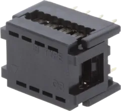 DS1019-08NB2B - IDC PC-Connector 8-Pole P7.62mm