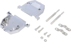 CGKSUN25ME - D-Sub-Hood 25-Pole Metallized