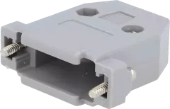 CGP15G - D-Sub-Hood 15-pole/26-pole HD Plastic Grey