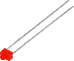 LTL-N709P - LED Diffuse Red 3,7mcd 38° 1,8mm