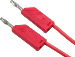 HF101RT - Messleitung 100cm PVC rot