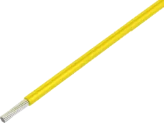 PVC101GE - PVC-Messleitung 1,0 mm² gelb 100m Ring