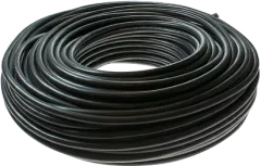 H03VV3X075SW - PVC-Netzkabel 3x0,75mm² schwarz 100m