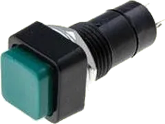 SX18GN - Druckschalter einrastend SPST-NO 125V 3A grün