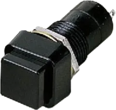 SX18SW - Druckschalter einrastend SPST-NO 125V/3A schwarz
