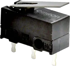 D2F-01L - Mikroschalter mit Hebel SPDT 3A/125VAC 30VDC/0,1A 1,47N