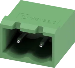 MSTBA2,5/2-G-5,08 - Buchsenleiste 2polig mit Seitenwänden RM5,08mm