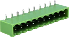 STLZ950WH10 - Stiftleiste 250V 10pol grün Seitenwand