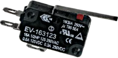 EV163123 - Schalter 250V 16A 3,92N mit Hebel