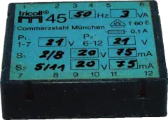 TRICOLL45-21-21 - 3VA, 21/42VAC, 2 x 20VAC